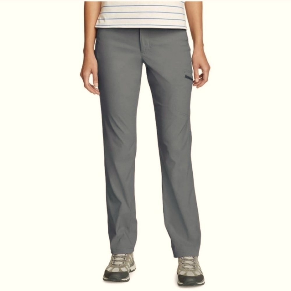 💥$5 When BUNDLED💥Grey Hiking Pants Sz 8 Eddie Bauer Rainer